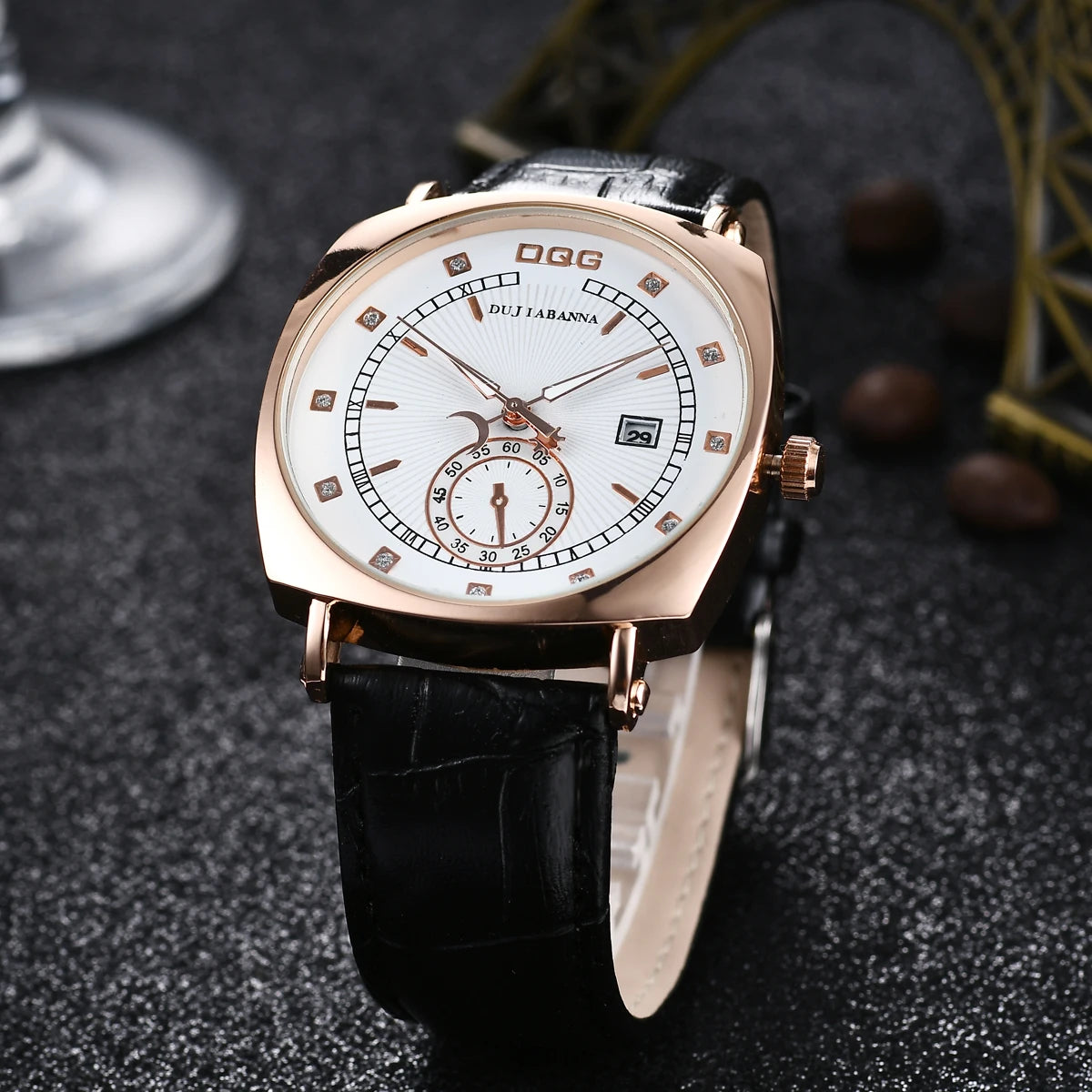 New Men Watches Luxury Brand Square