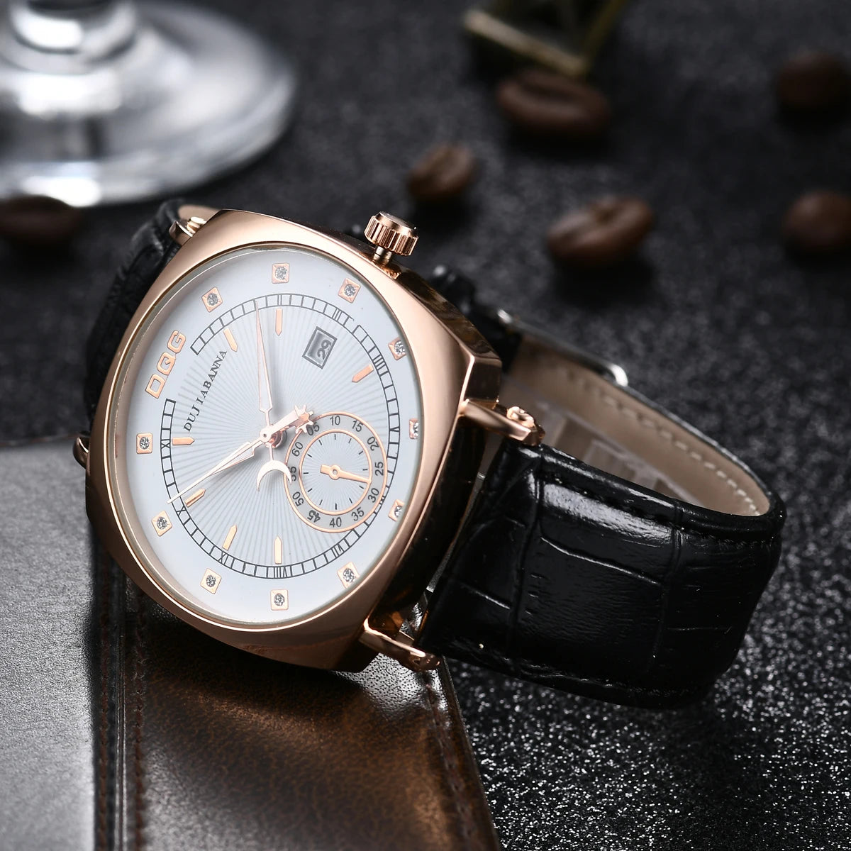 New Men Watches Luxury Brand Square
