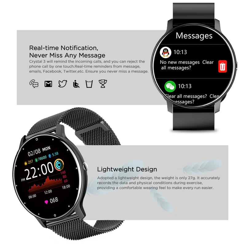 LIGE 2025 Smart watch Ladies