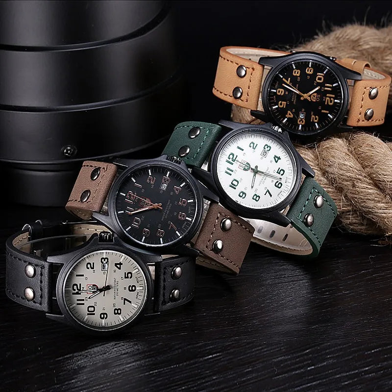 SOKI Mens Casual Wristwatch Quartz