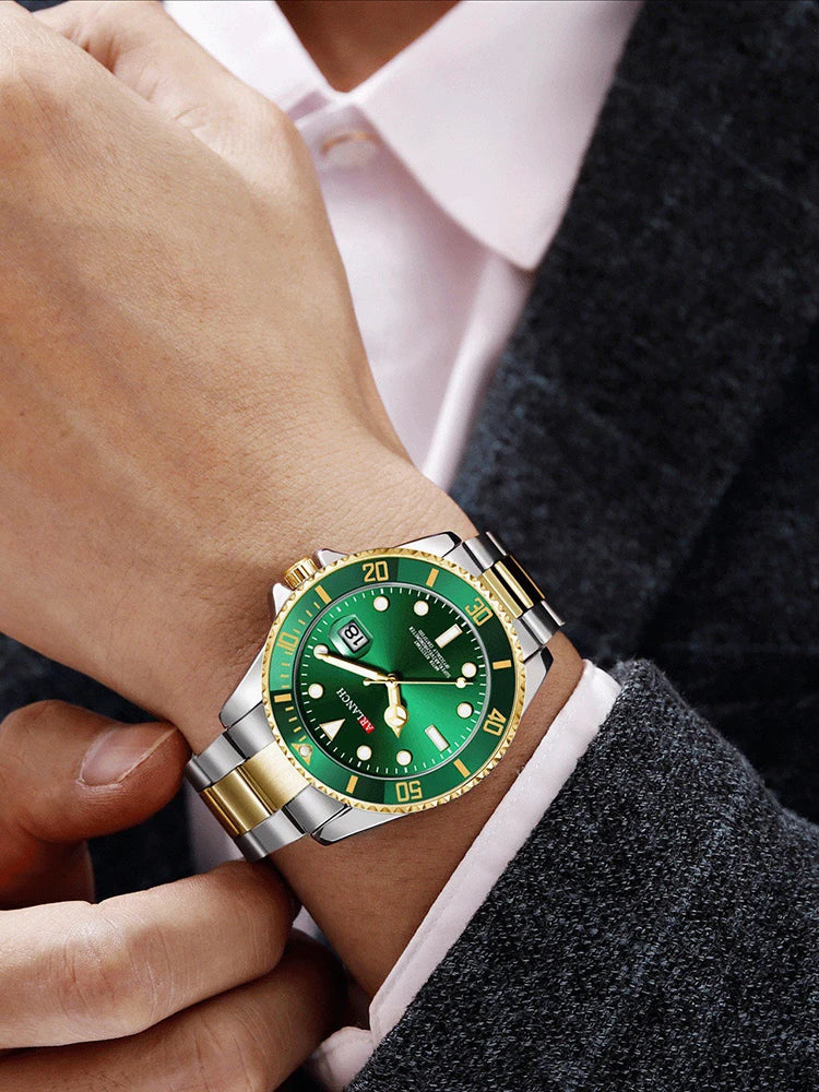 ARLANCH Quartz Steel Watch Luminous