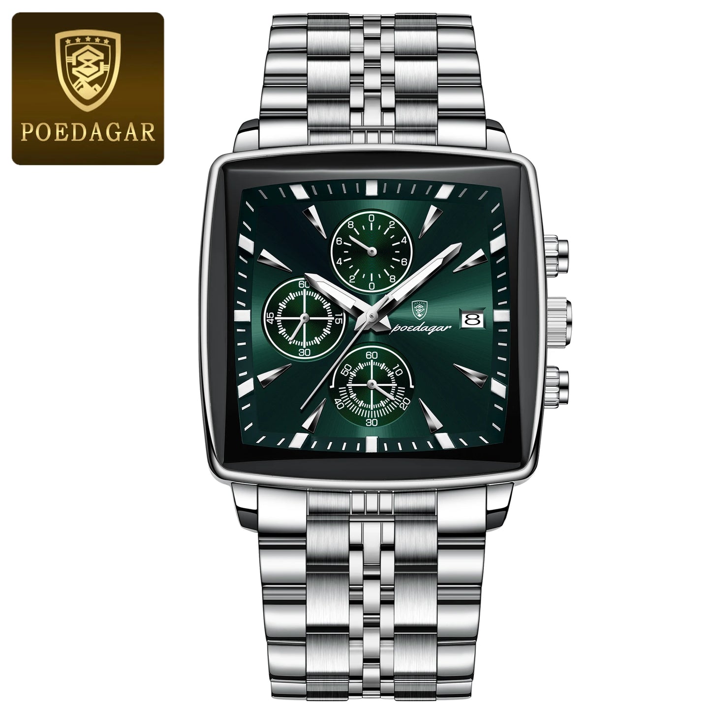 POEDAGAR Business Men Clock