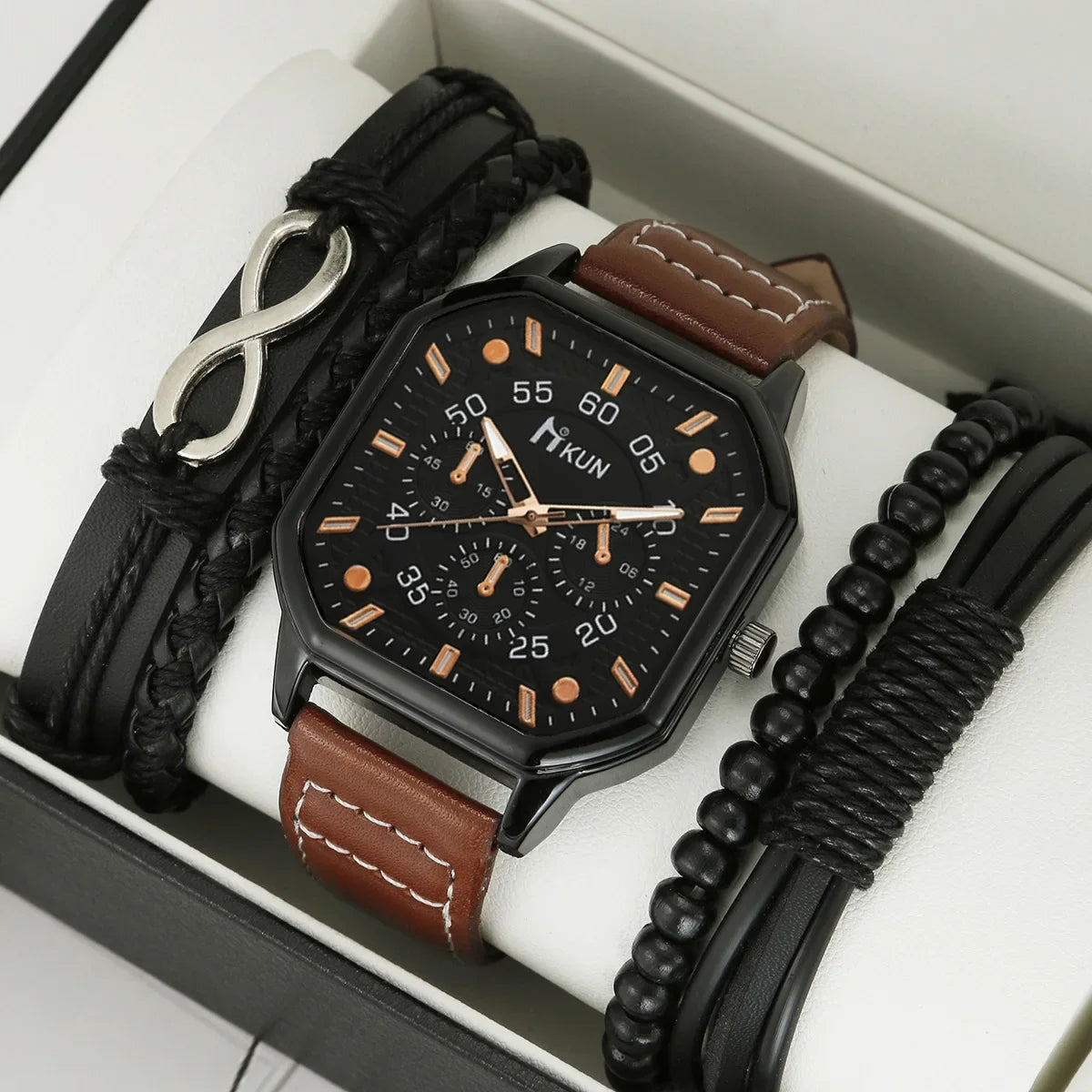 Alloy Men Quartz Watches Bracelets