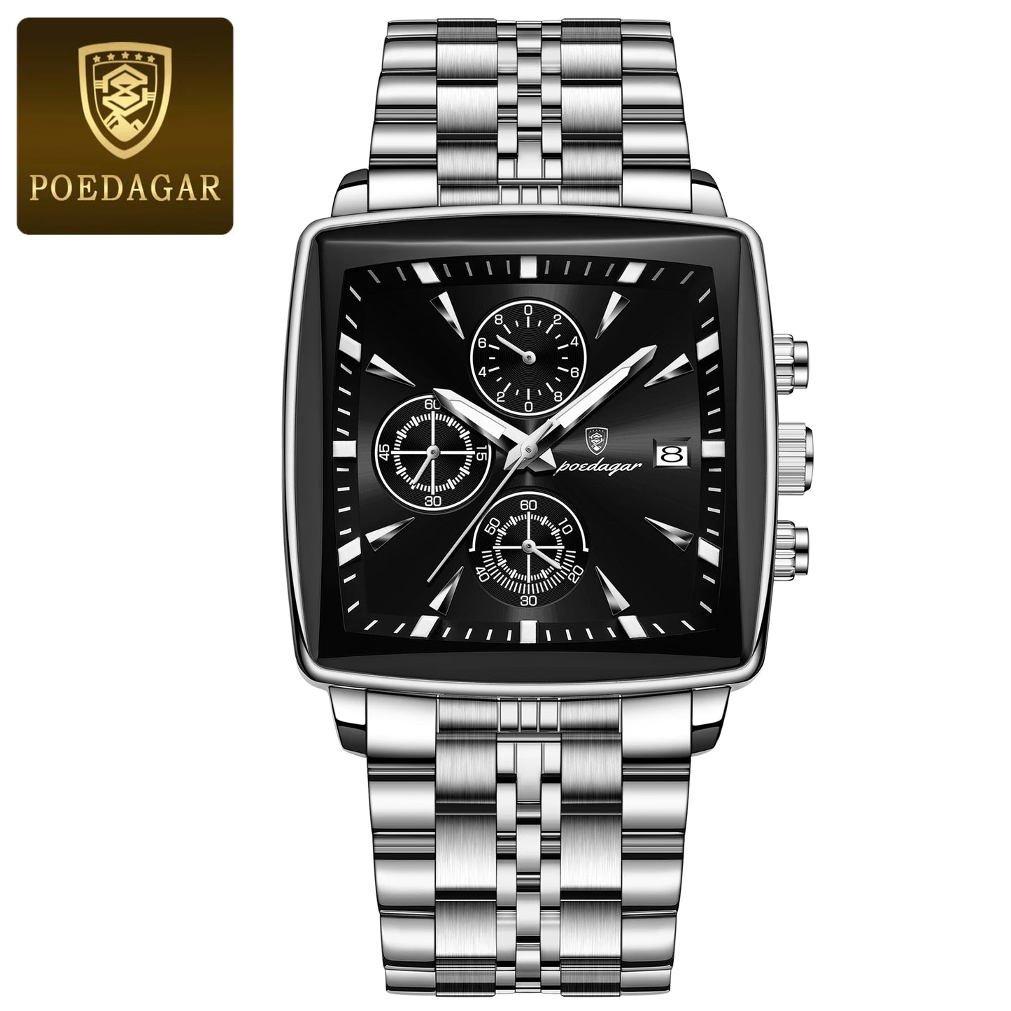 POEDAGAR Business Men Clock