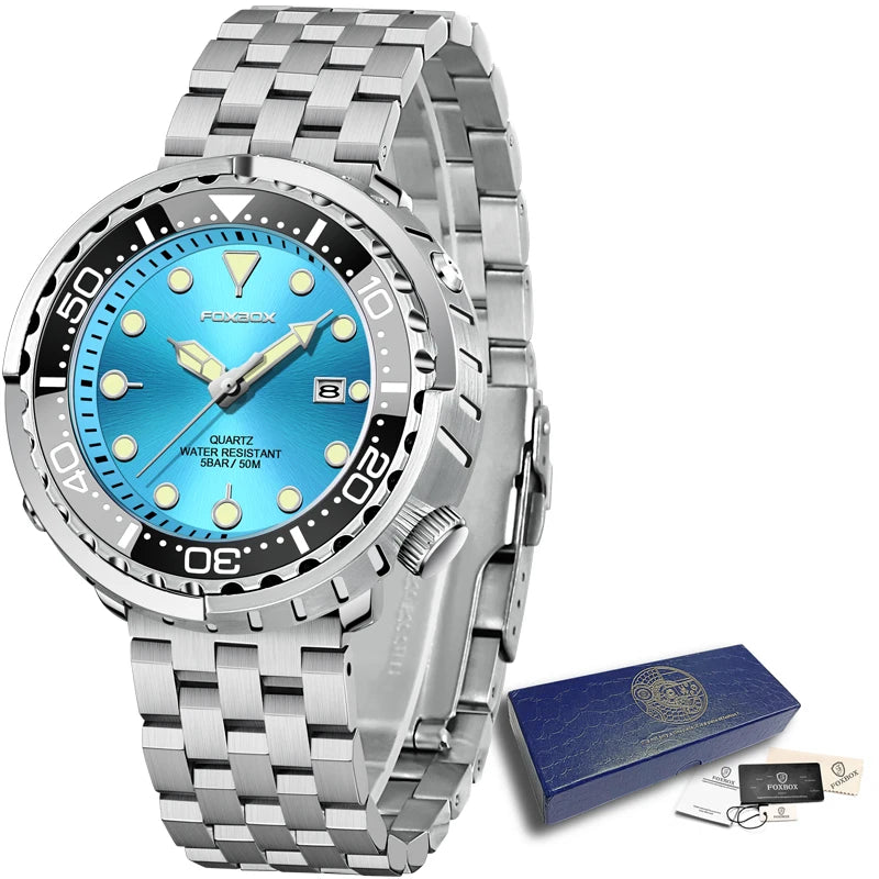 LIGE Fashion Diver Watch