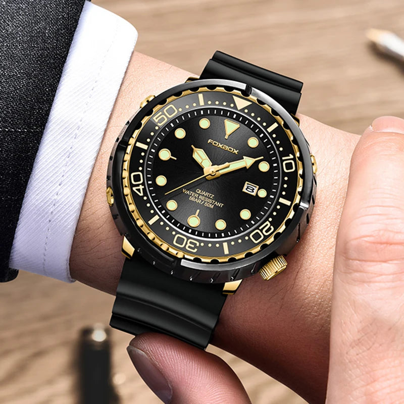 LIGE Fashion Diver Watch