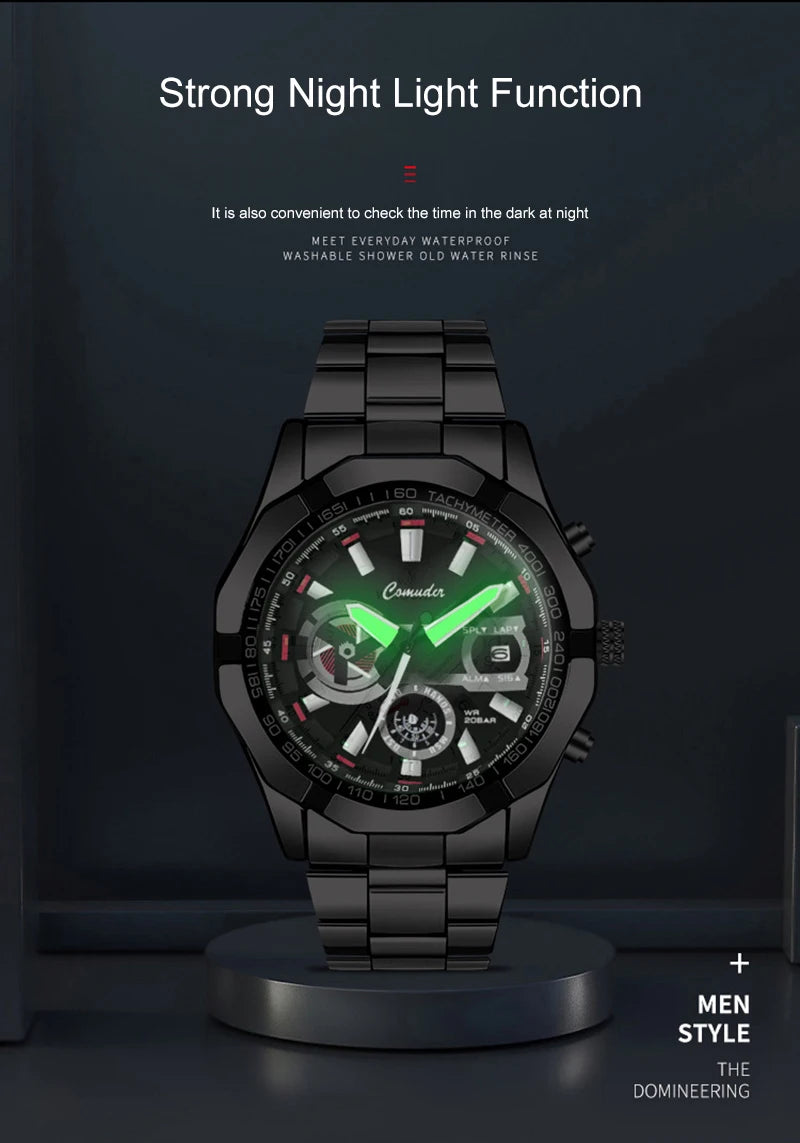 UTHAI Men's Fashion Watch Casual Sports