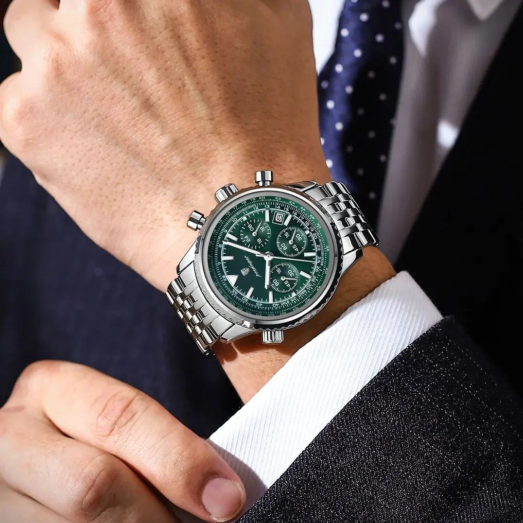 POEDAGAR Luxury Military Watch Waterproof
