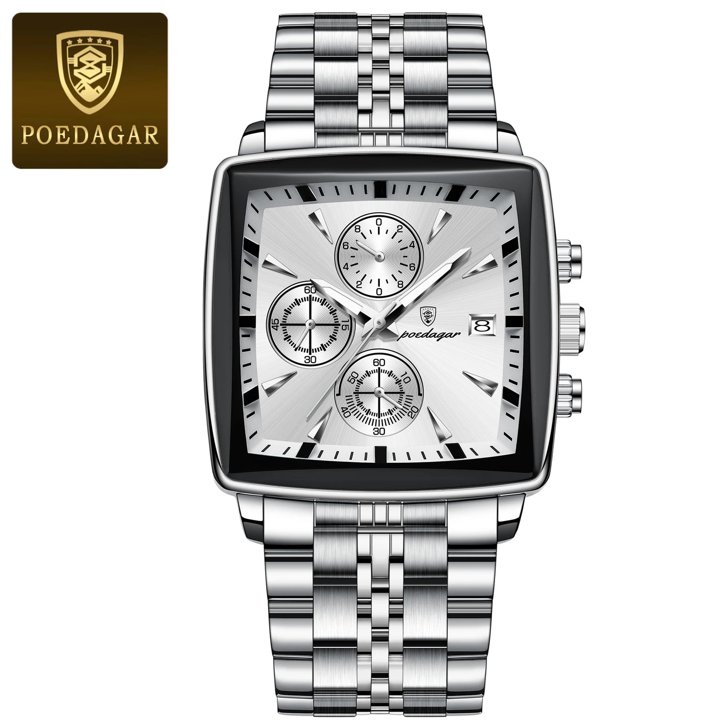 POEDAGAR Business Men Clock