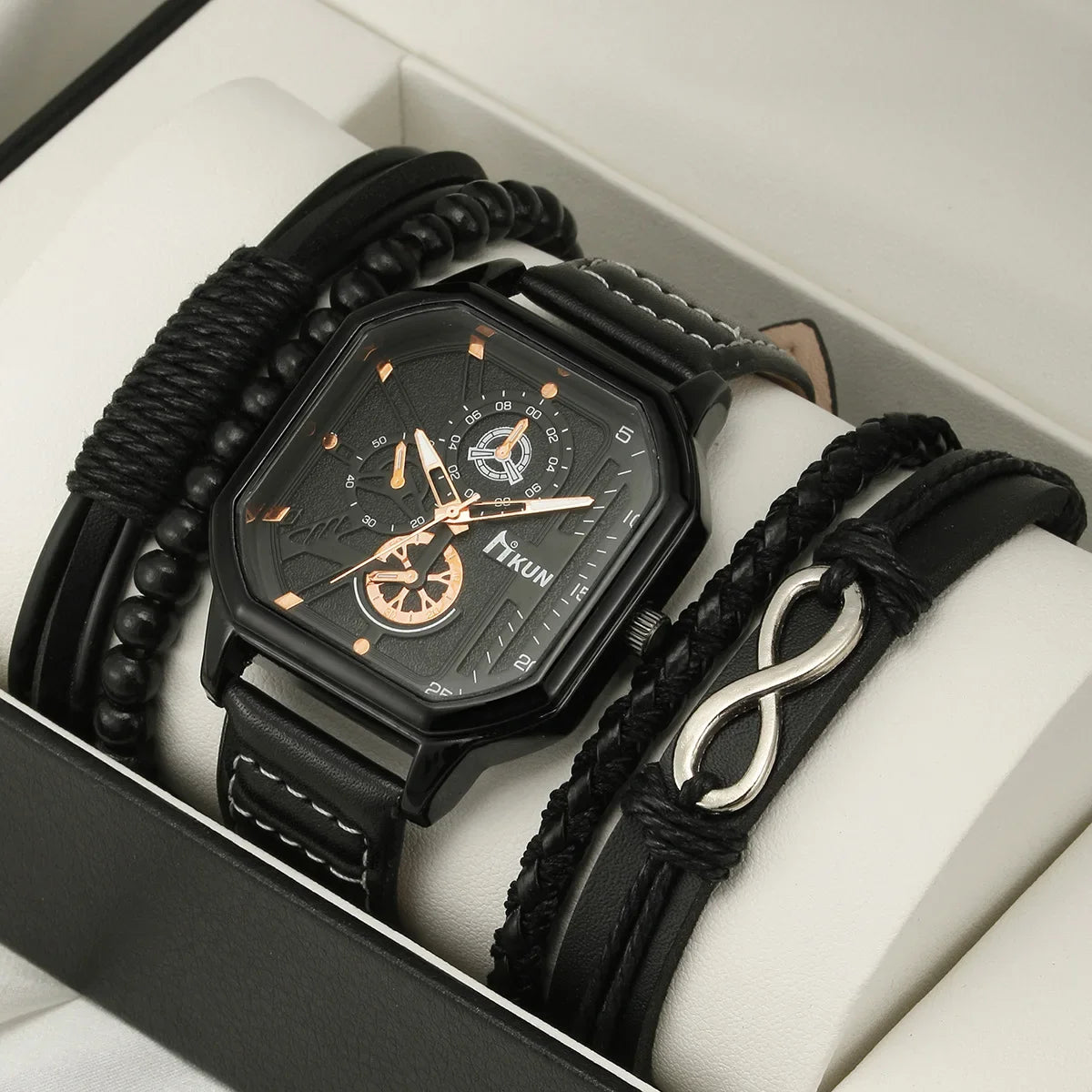Alloy Men Quartz Watches Bracelets