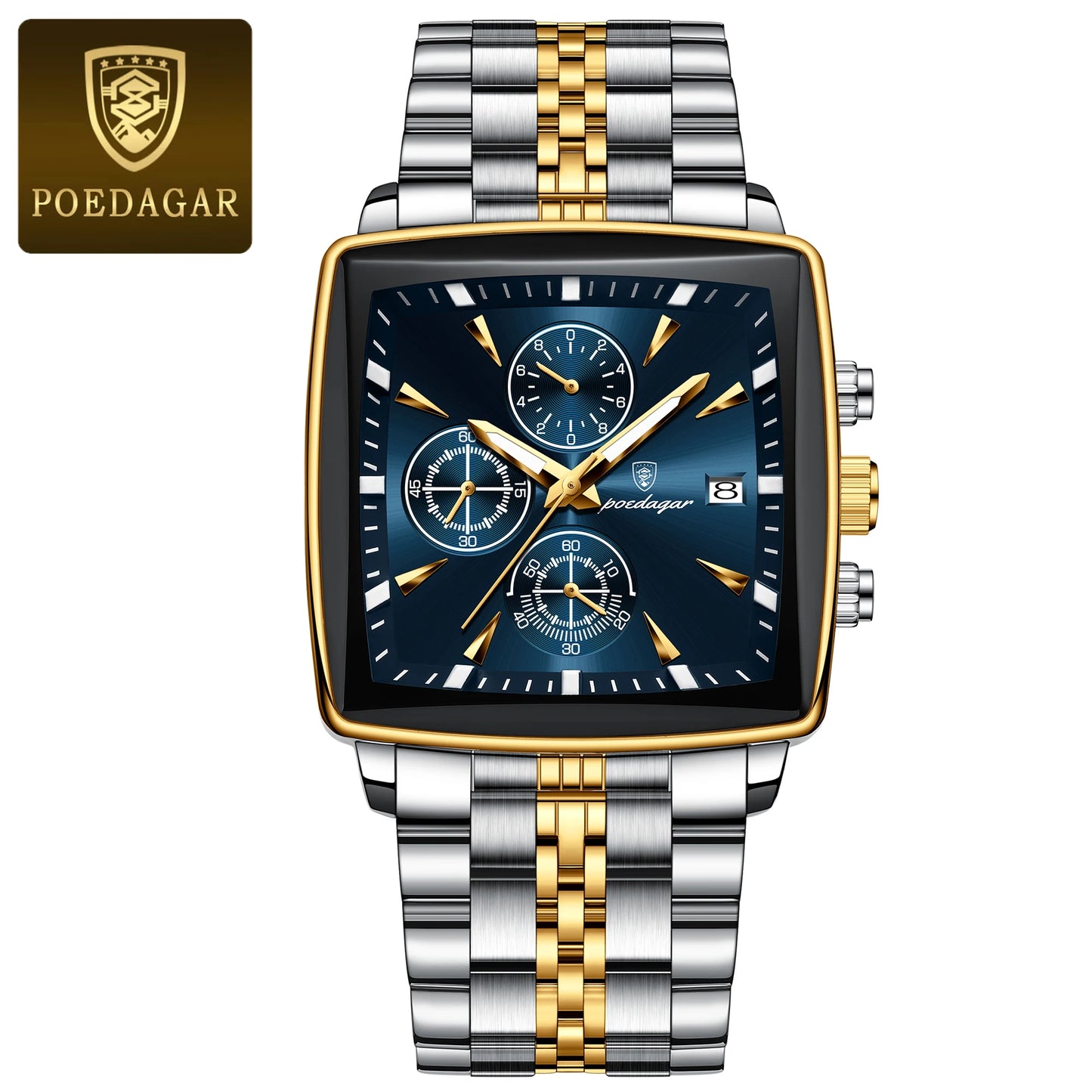 POEDAGAR Business Men Clock