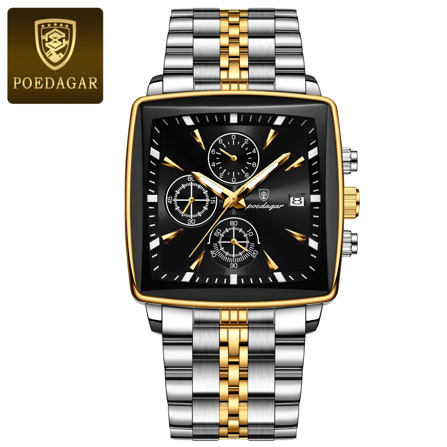 POEDAGAR Business Men Clock