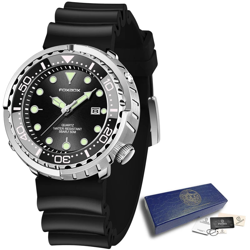 LIGE Fashion Diver Watch