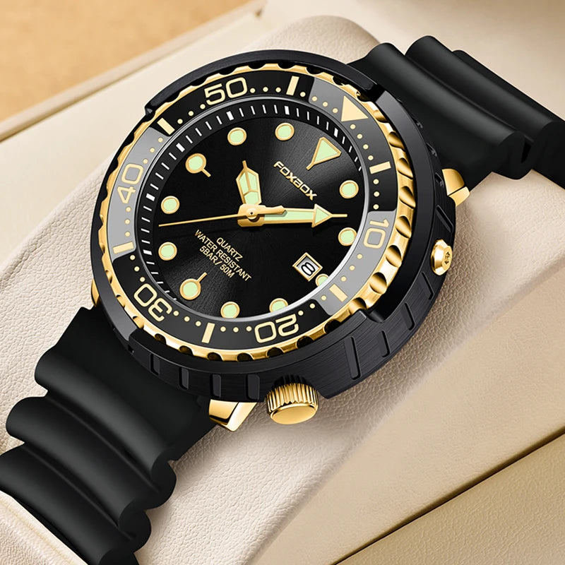 LIGE Fashion Diver Watch