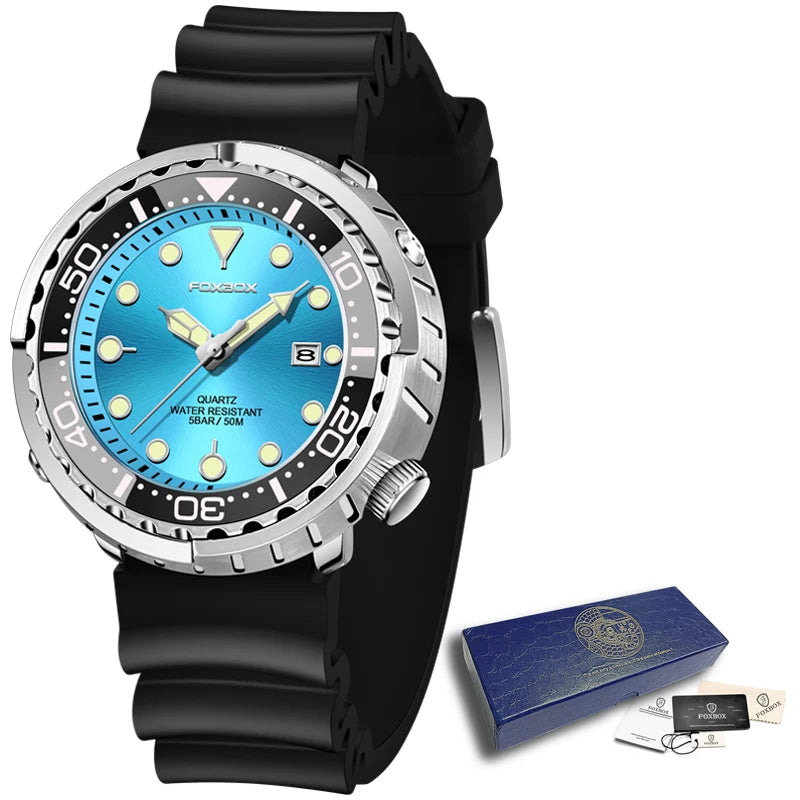 LIGE Fashion Diver Watch