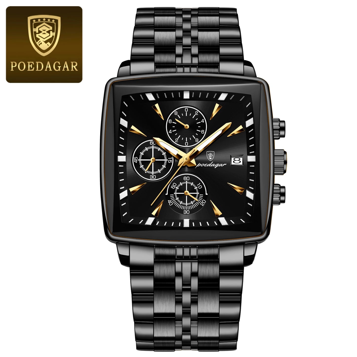 POEDAGAR Business Men Clock