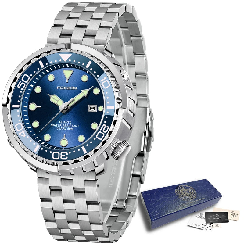 LIGE Fashion Diver Watch