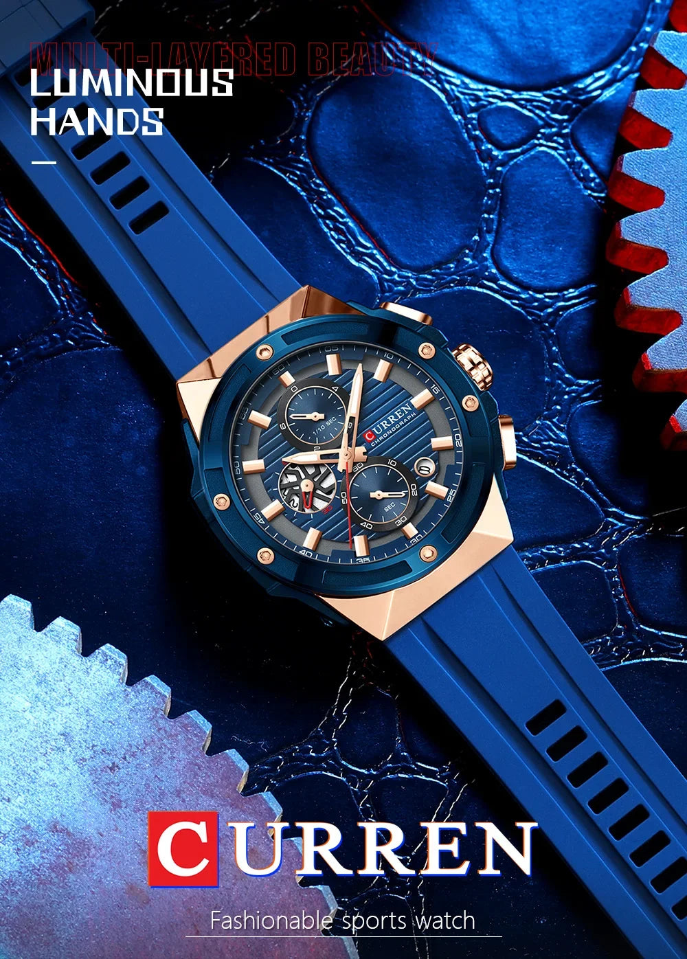 CURREN Fashionable Sports Multifunctional