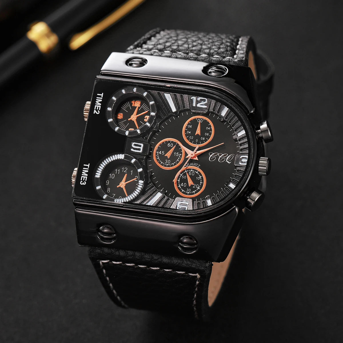 Men's Fashion Watch Leather