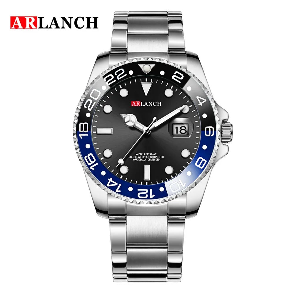 ARLANCH Quartz Steel Watch Luminous