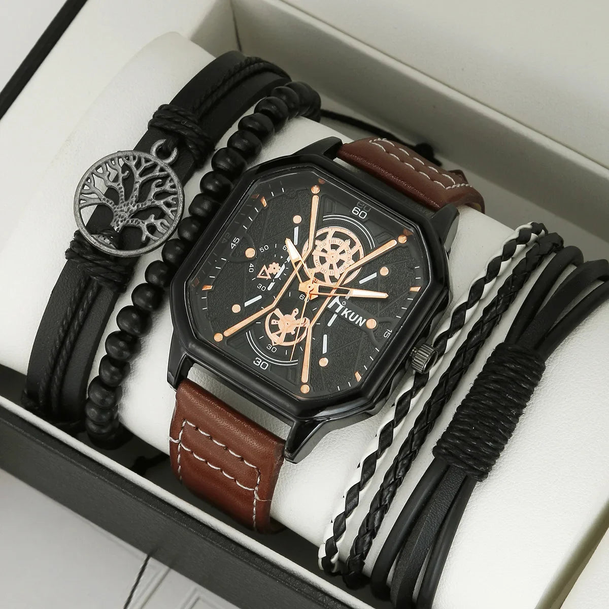 Alloy Men Quartz Watches Bracelets