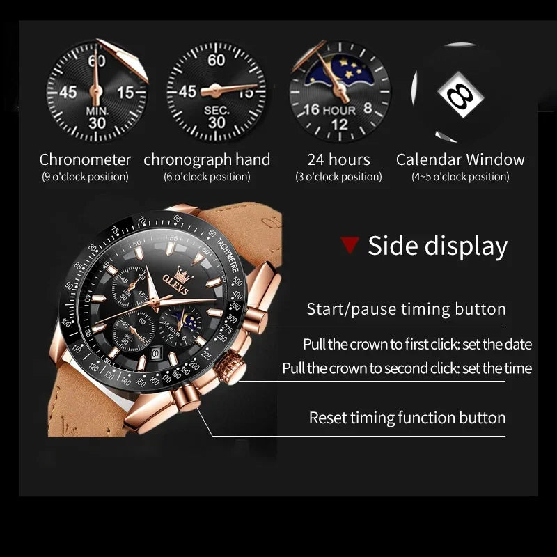 OLEVS Men's Quartz Watch