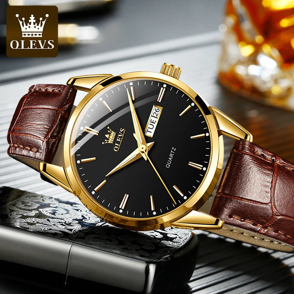 OLEVS TOP Brand Classic Quartz