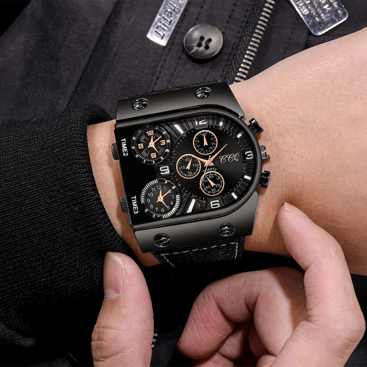 Men's Fashion Watch Leather