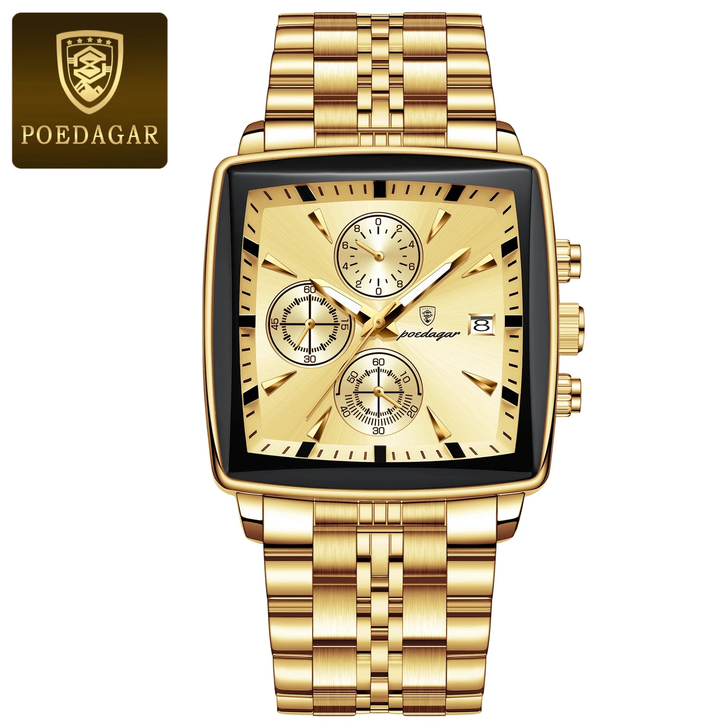 POEDAGAR Business Men Clock