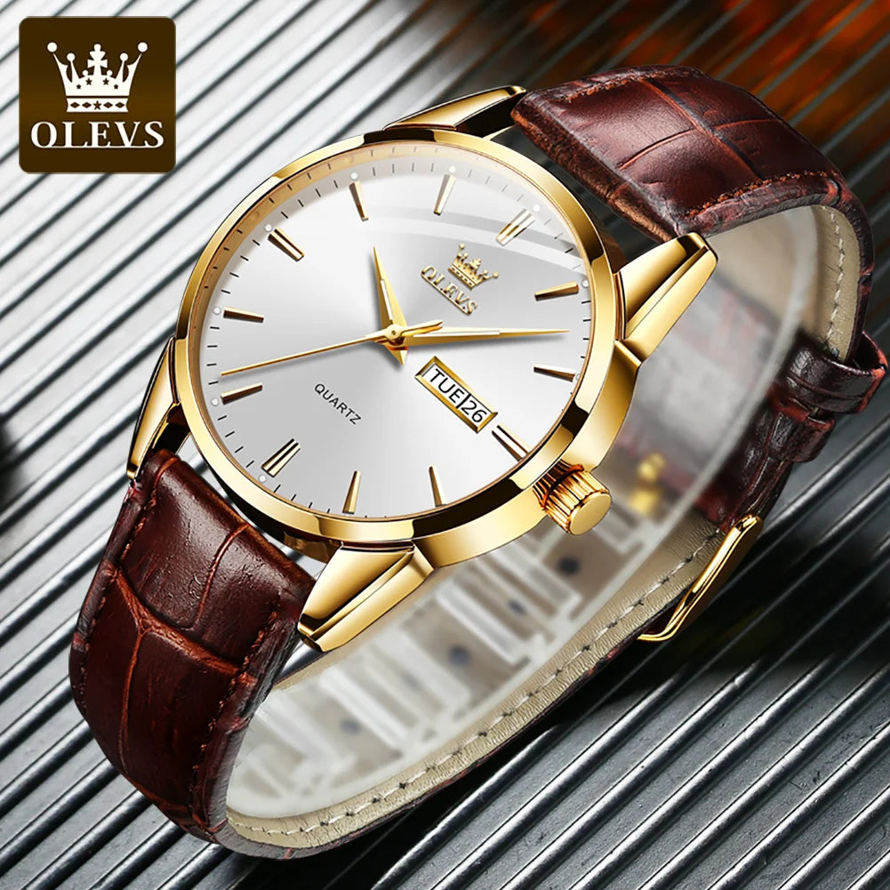 OLEVS TOP Brand Classic Quartz