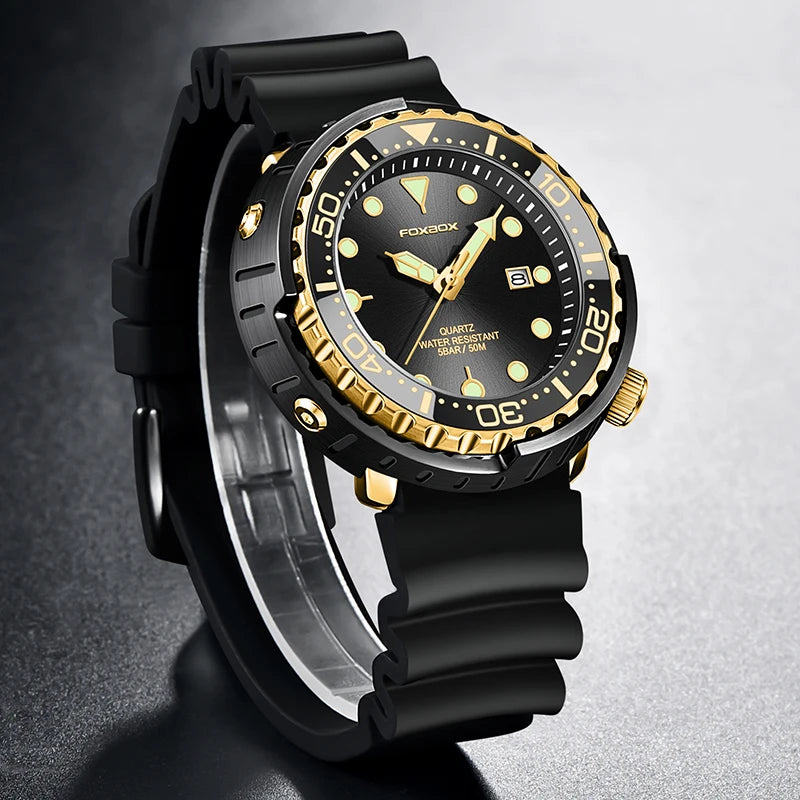 LIGE Fashion Diver Watch