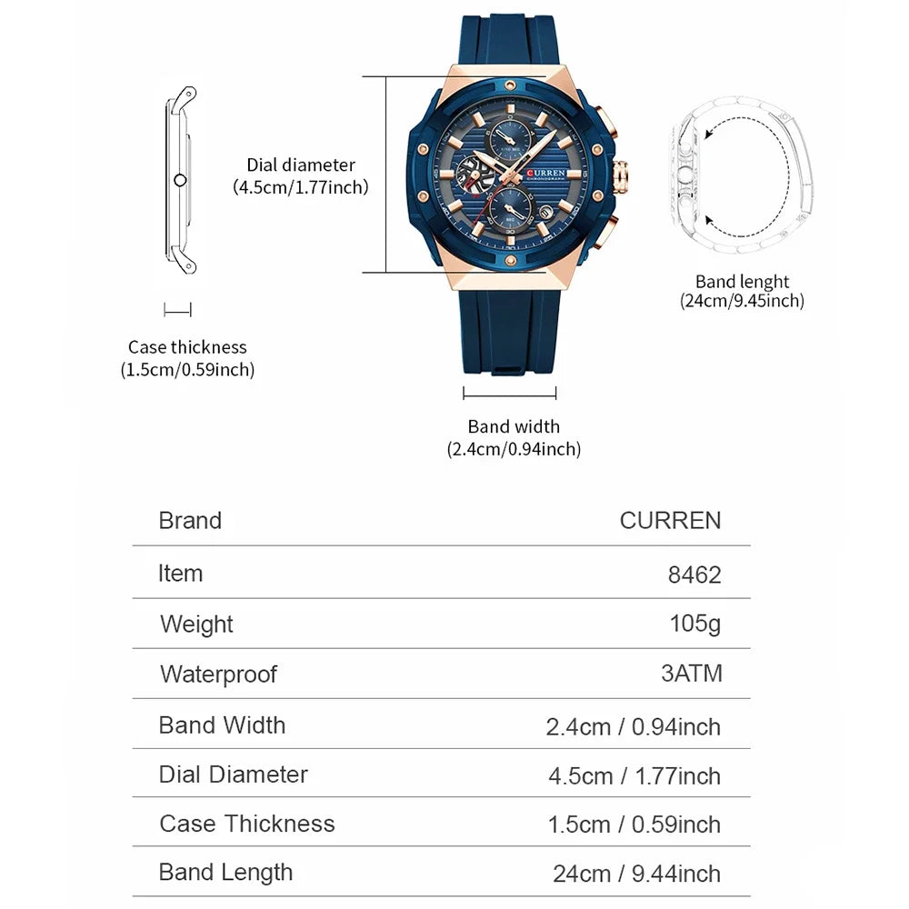 CURREN Fashionable Sports Multifunctional