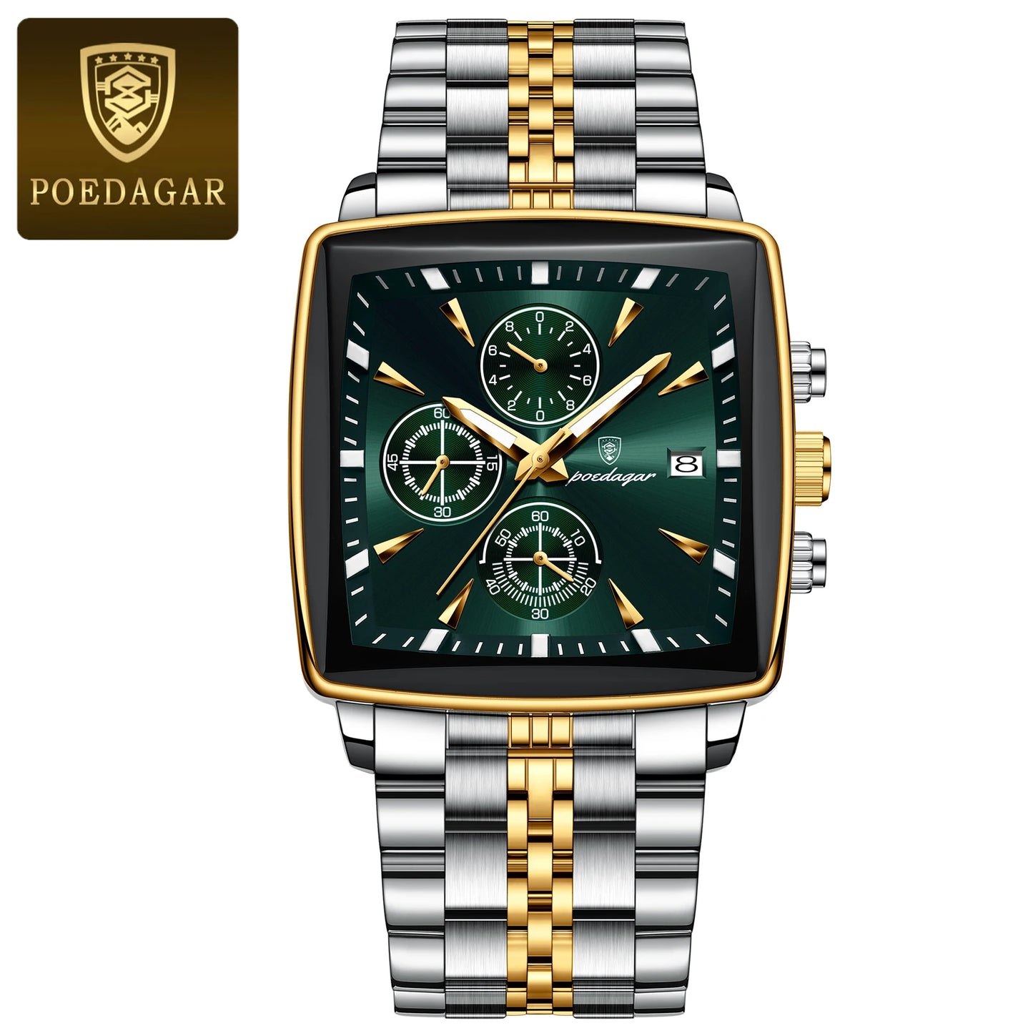 POEDAGAR Business Men Clock