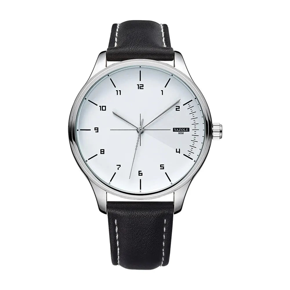 Top Brand NEW Mens Watch Leather
