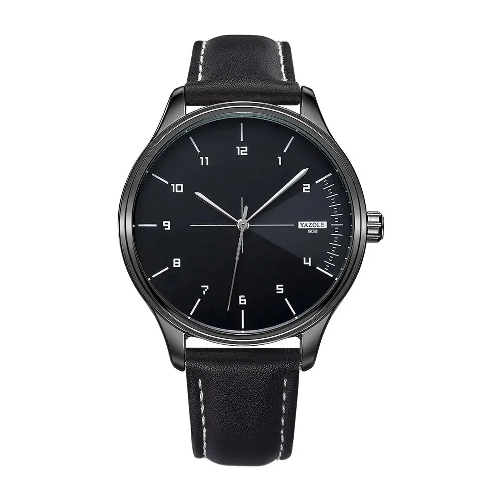 Top Brand NEW Mens Watch Leather