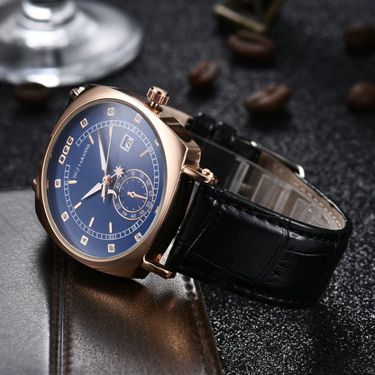 New Men Watches Luxury Brand Square