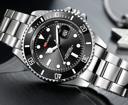 ARLANCH Quartz Steel Watch Luminous