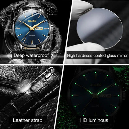 OLEVS Top Brand Men Classic Quartz
