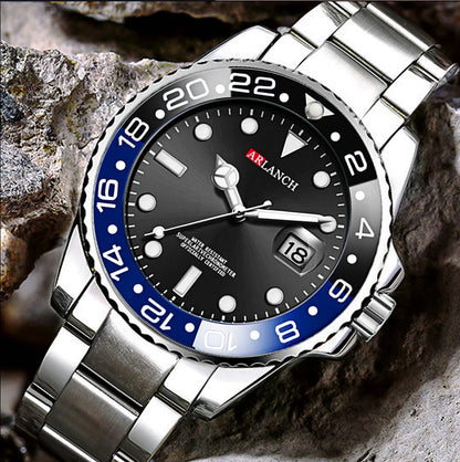 ARLANCH Quartz Steel Watch Luminous