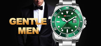 ARLANCH Quartz Steel Watch Luminous