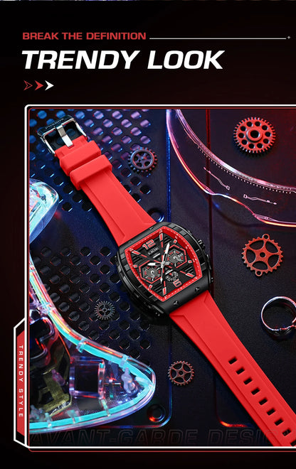 Relogio Masculino LIGE Men Watch Luxury