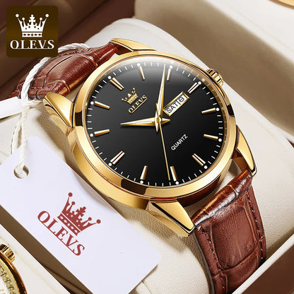 OLEVS Top Brand Men Classic Quartz