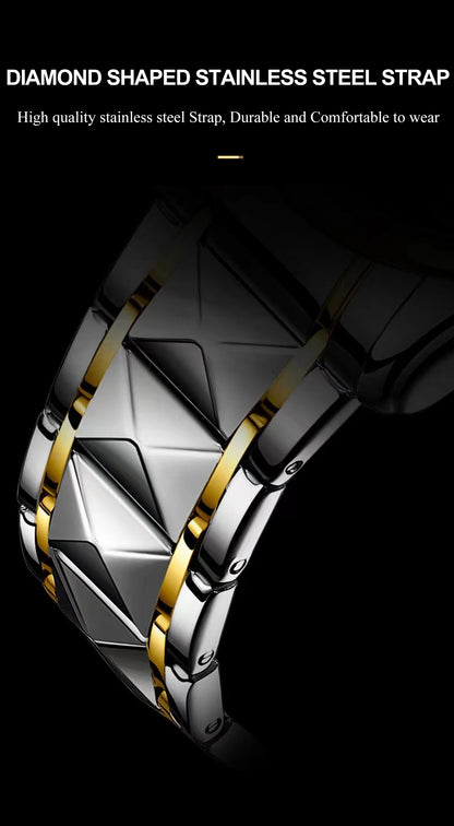 POEDAGAR Luxury Men Quartz Watch