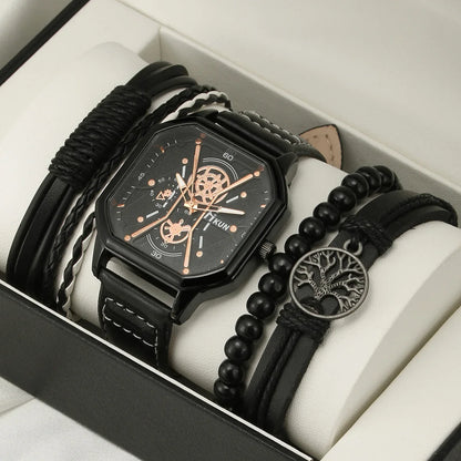 Alloy Men Quartz Watches Bracelets