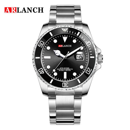 ARLANCH Quartz Steel Watch Luminous