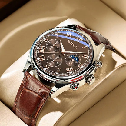 Simple Fashion Men's Pu Leather