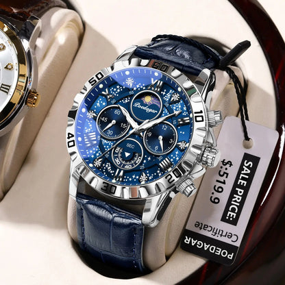 POEDAGAR Luxury Waterproof Watch