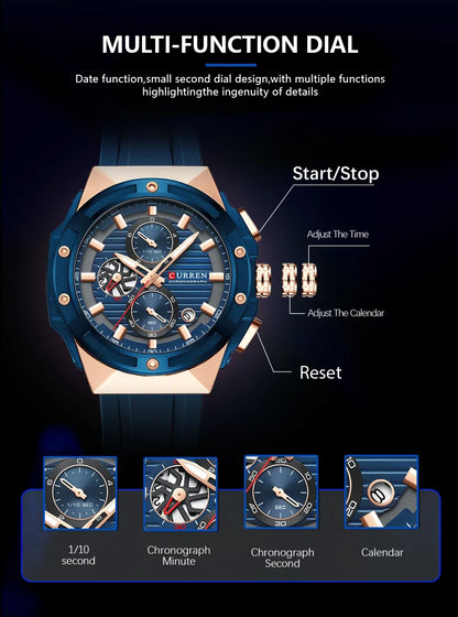 CURREN Fashionable Sports Multifunctional