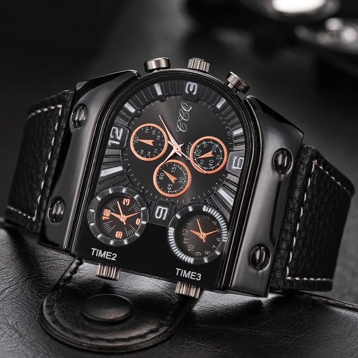 Men's Fashion Watch Leather