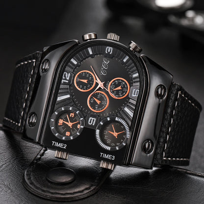 Men's Fashion Watch Leather